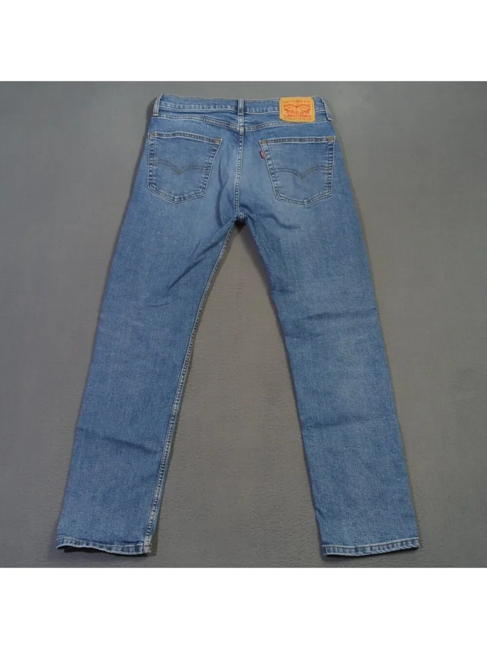 Levi's Jeans Men's 31x30 Fits 30x29 Blue 506 Comfort Straight Fit Denim